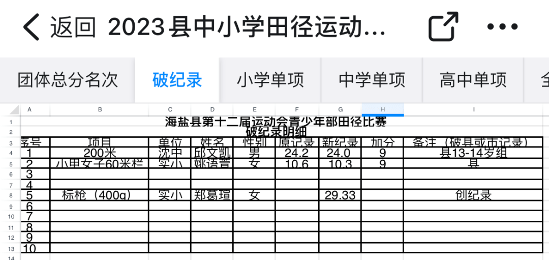 单项冠军争夺战激烈运动精神传承